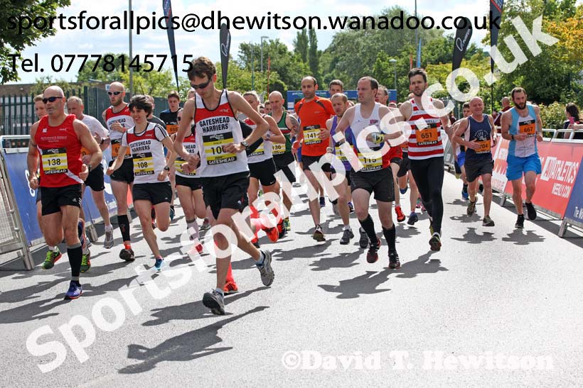 Great North 10k, Gateshead. Photo: David T. Hewitson/Sports for All Pics